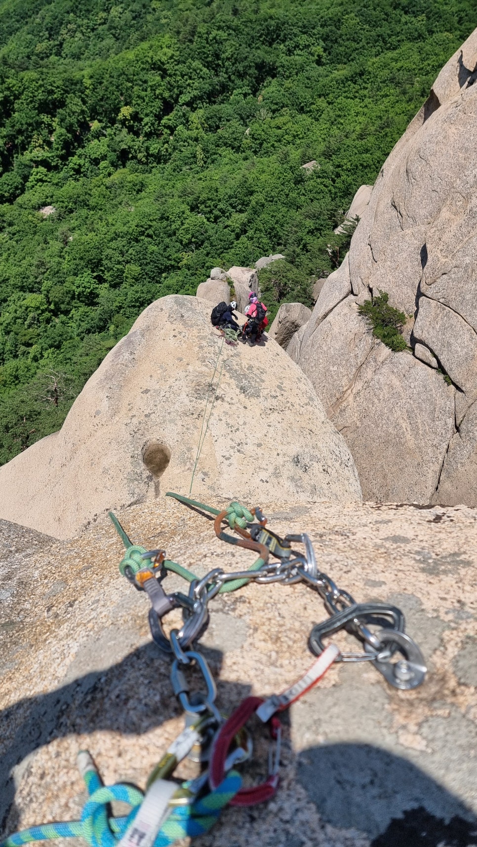 설악산 등산, 울산바위 나드리길  (중봉전망대 ~ 서봉) 릿지 산행