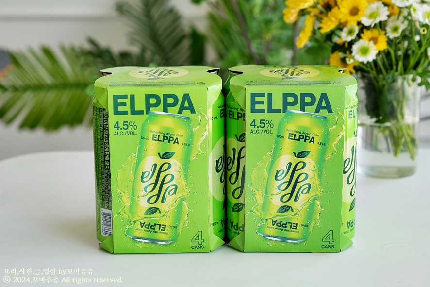 과일주 상큼한 엘파 ELPPA 사과맥주 후기(feat.애플사이다)