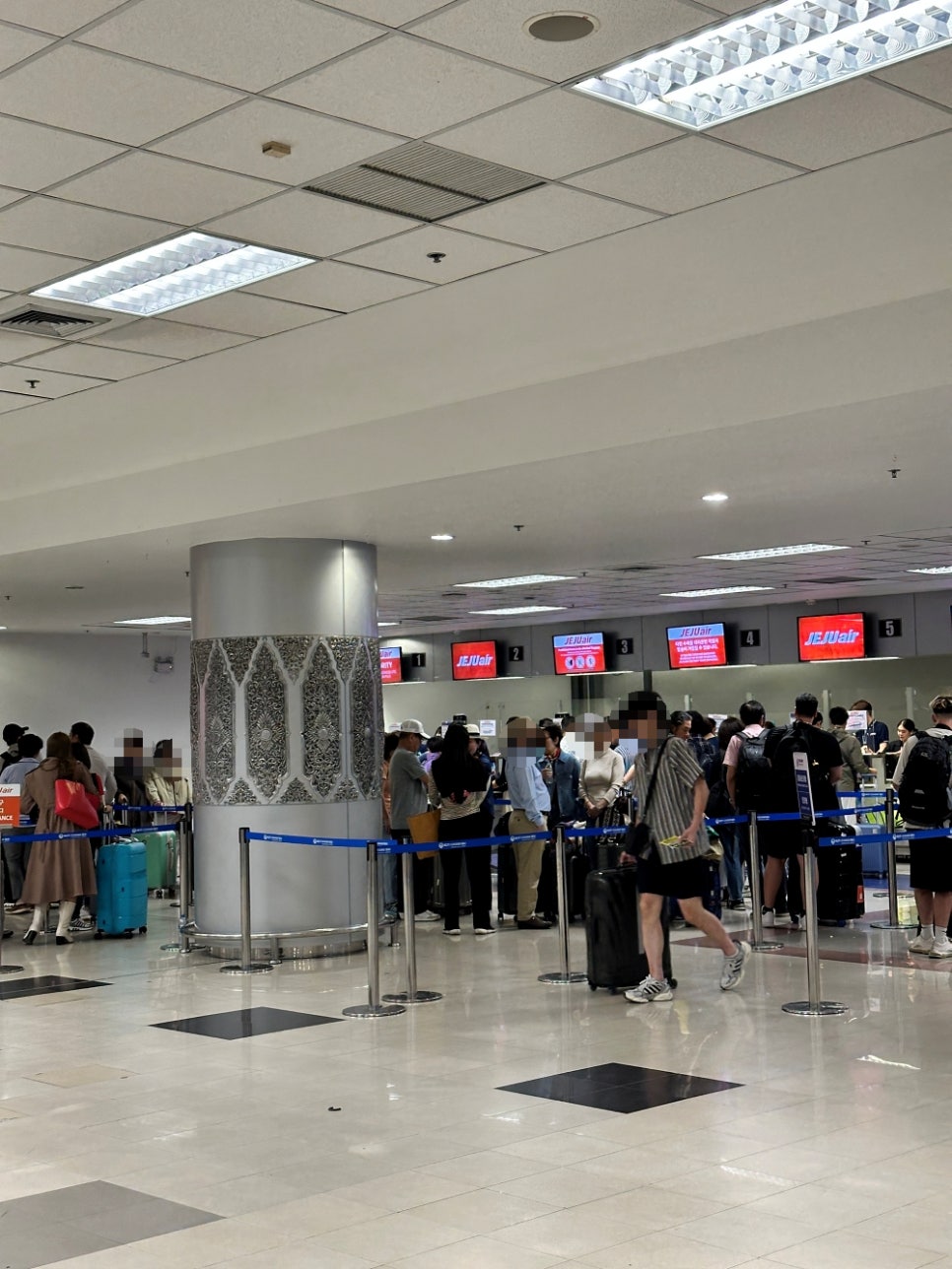 치앙마이 공항 코랄 라운지, 출국 후기