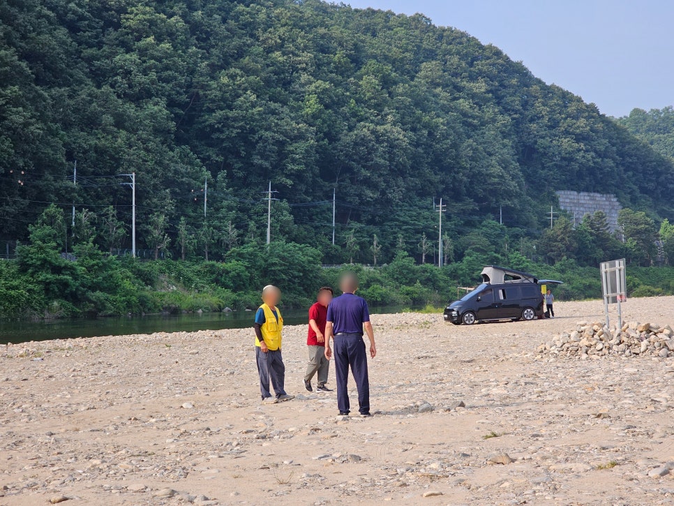 양평 광탄리유원지 캠핑 금지 대신 홍천 차박 성지 모곡 밤벌유원지