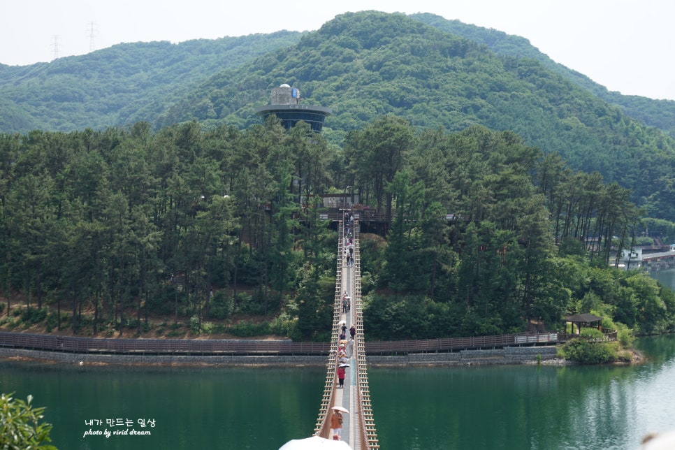 서울근교 마장호수 출렁다리 카페 파주 엘리스오븐