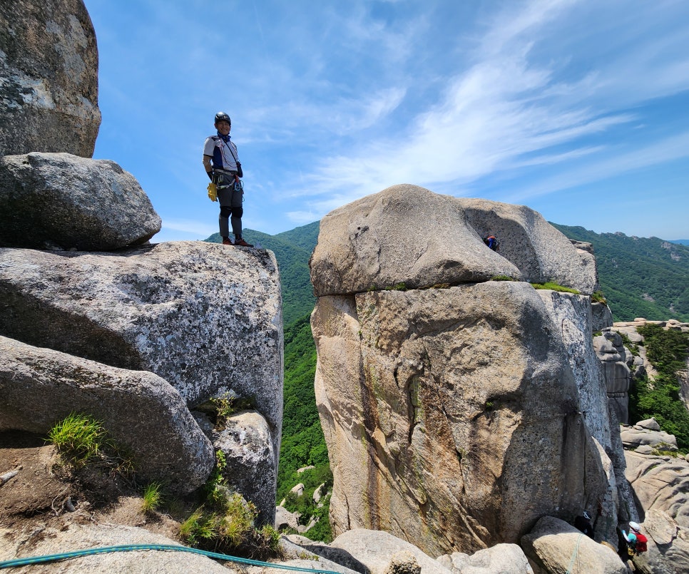 설악산 등산, 울산바위 나드리길  (중봉전망대 ~ 서봉) 릿지 산행