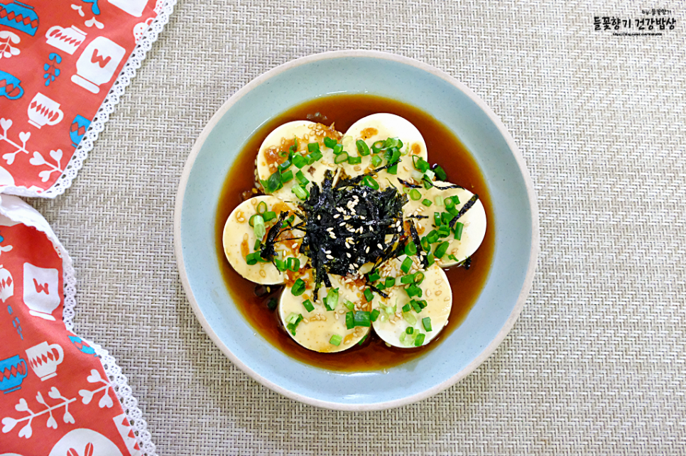 순두부 간장 양념장 간단한 다이어트 순두부 요리