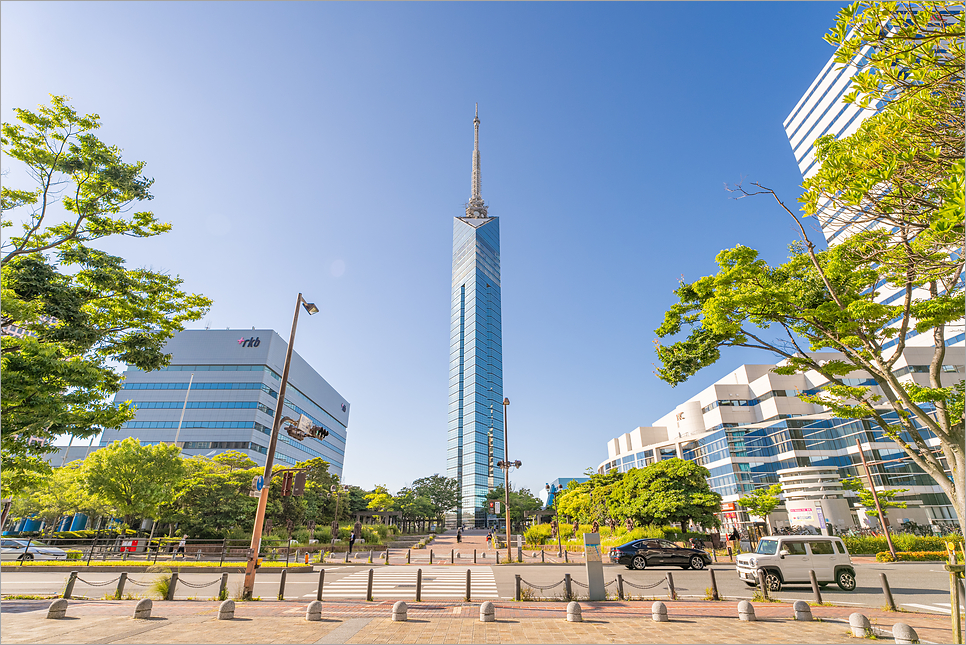 일본 후쿠오카 여행 모모치해변 후쿠오카타워 입장료 가는법