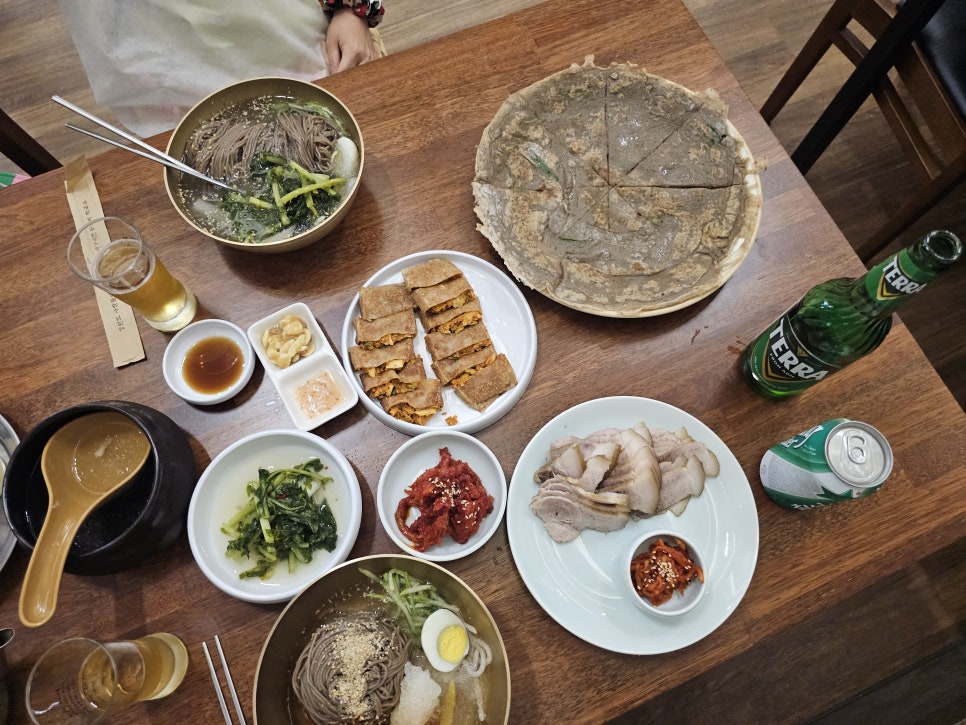 수원역 점심 맛집 막국수와 수육으로 몸보신