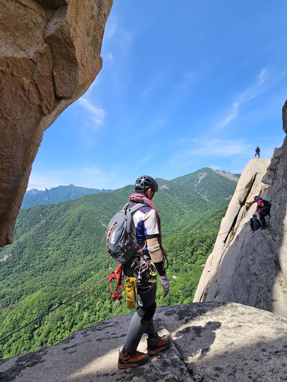 설악산 등산, 울산바위 나드리길  (중봉전망대 ~ 서봉) 릿지 산행