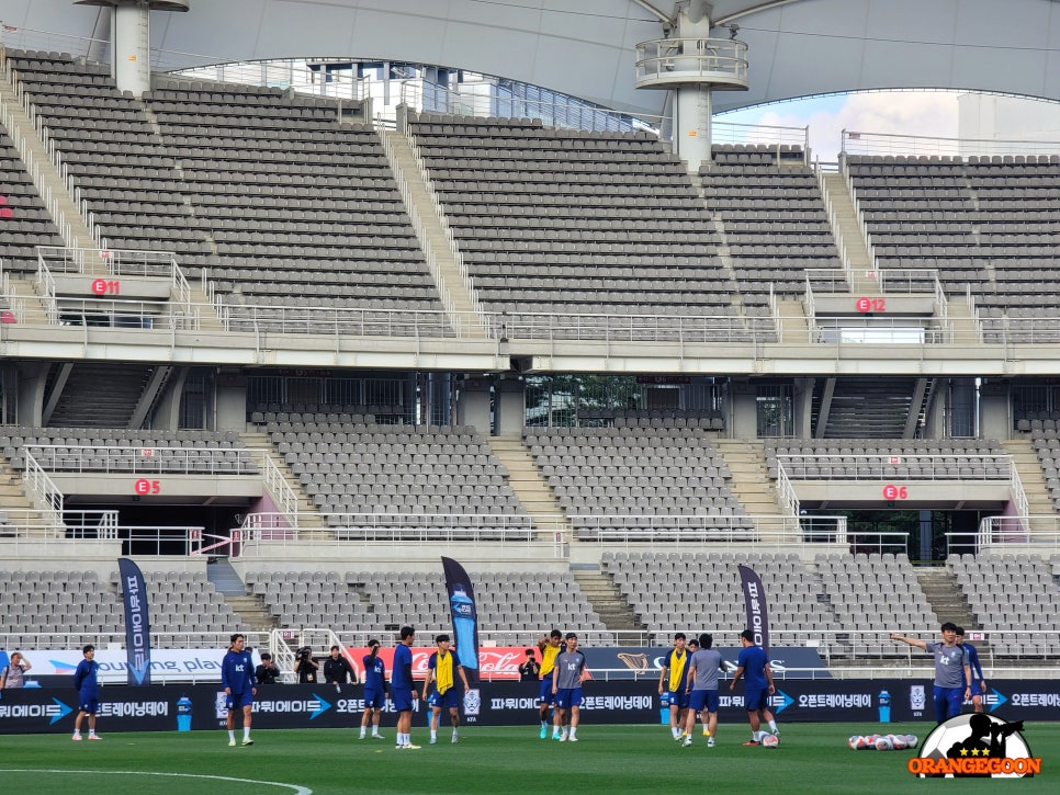 [2024 파워에이드 오픈트레이닝데이]에 다녀왔습니다! 오렌지군이 대한민국 축구 국가대표팀을 가까이에서 지켜본 후기를 공유합니다!