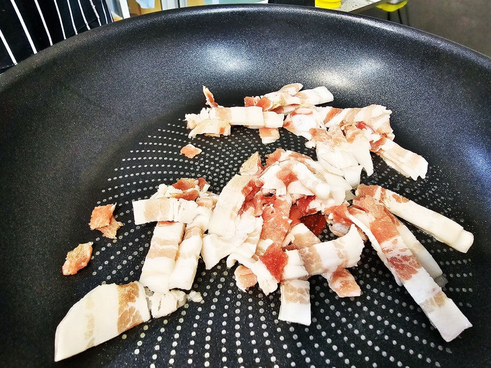 그린빈 요리 껍질콩 베이컨 볶음 만들기 레시피