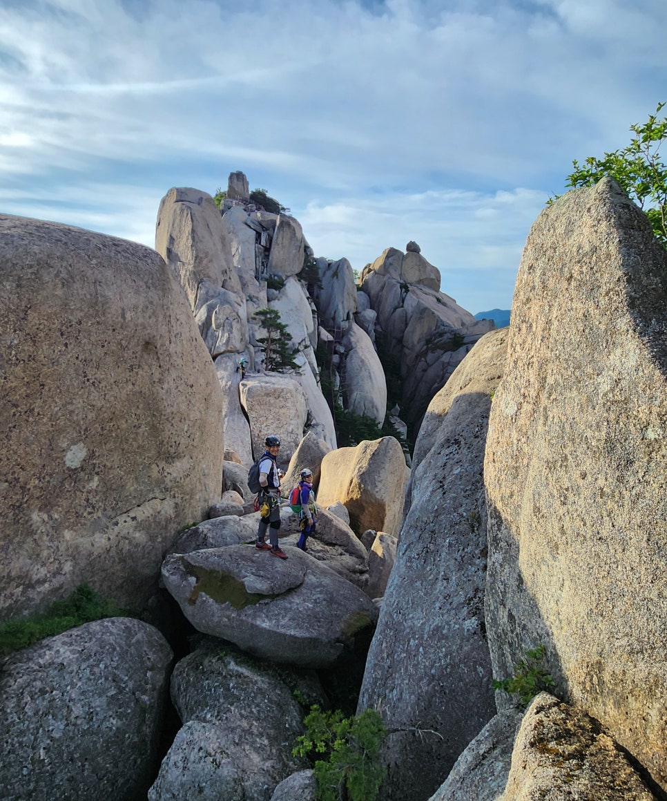 설악산 등산, 울산바위 나드리길  (중봉전망대 ~ 서봉) 릿지 산행