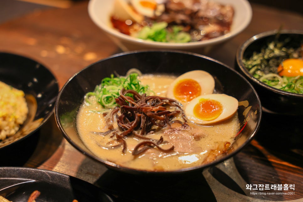 후쿠오카 라멘 맛집 캐널시티 하카타 라멘스타디움 5탄 지난보