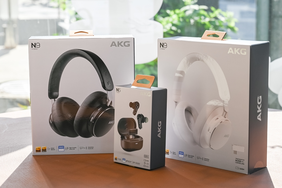 AKG N 시리즈 신제품 발표회, AKG 런칭 블루투스헤드셋 N9 Hybrid 무선이어폰 N5 Hybrid