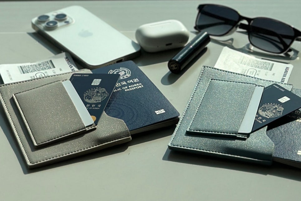해외여행 준비물 리스트 여권케이스 안티스키밍 여행 짐싸기 TIP
