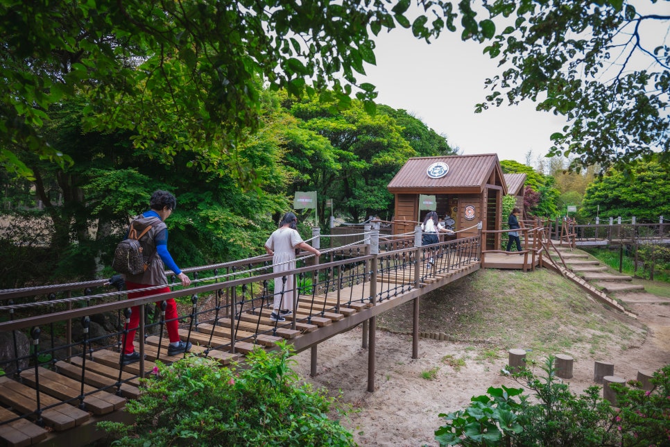 제주도 동쪽 여행 아이들과 가볼 만한 곳 스누피 가든 엄청 넓어!