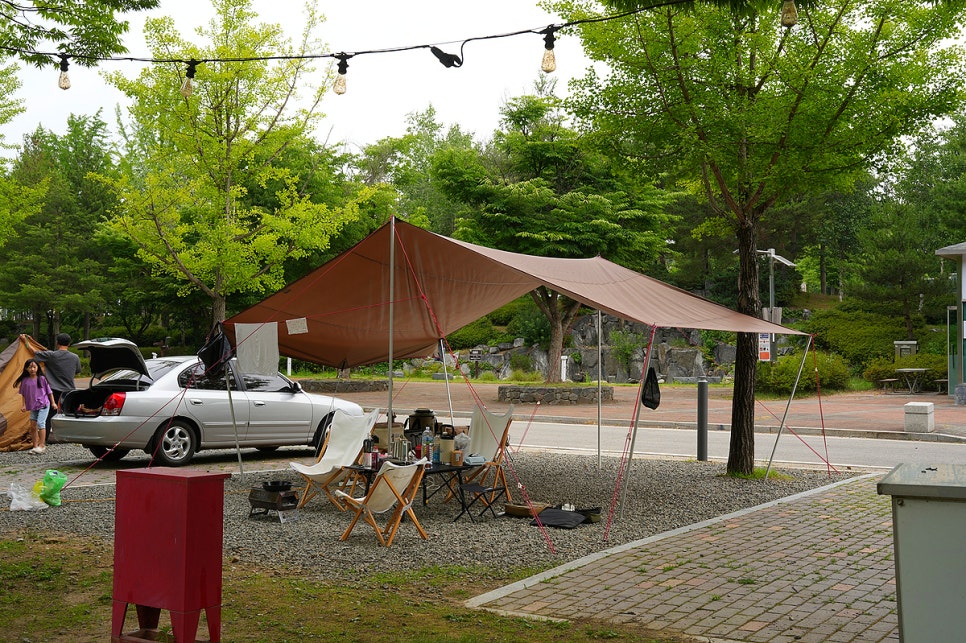 연천 한탄강오토캠핑장 캠핑후기 연천오토캠핑장 사이트, 그늘, 물놀이장 정보