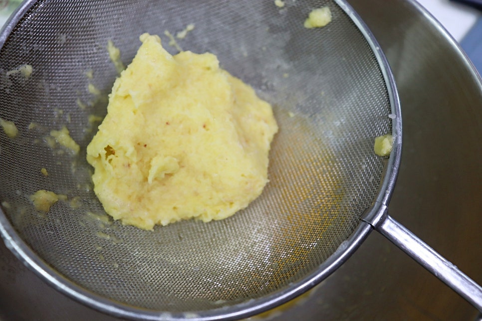 감자옹심이 만들기 감자수제비 만드는법 감자옹심이 반죽 감자전분 요리