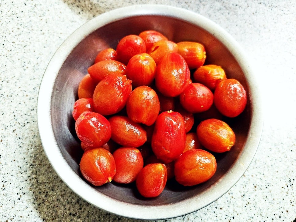 방울토마토 마리네이드 만들기 토마토냉채