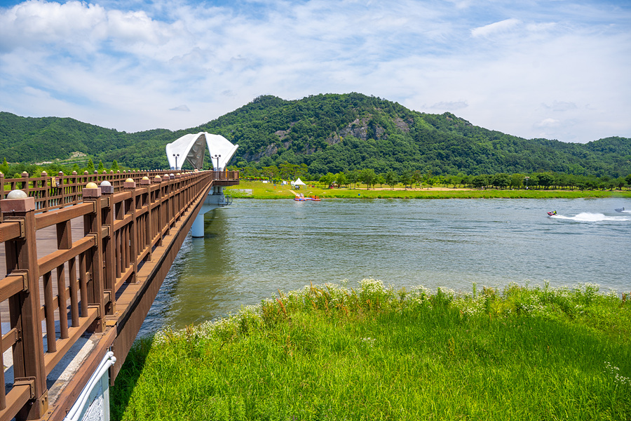 상주 경천섬 공원 낙동강 자전거길 캠핑장 경북 노지 차박 캠핑 장소