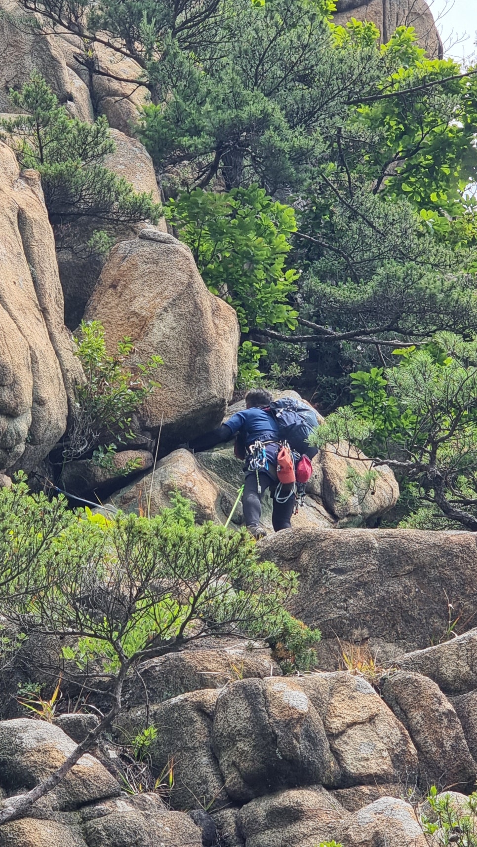 관악산 등산, 러브릿지 (팔봉능선 ~ 수영장능선 ~ 암반계곡) 산행