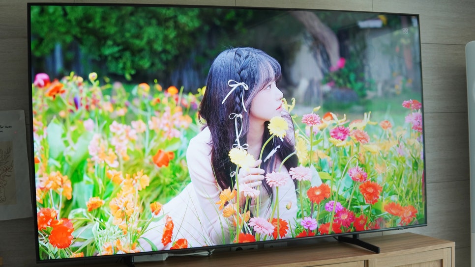 삼성닷컴 단독 에디션 2024 QLED 신제품 QDE1 85인치 TV 후기