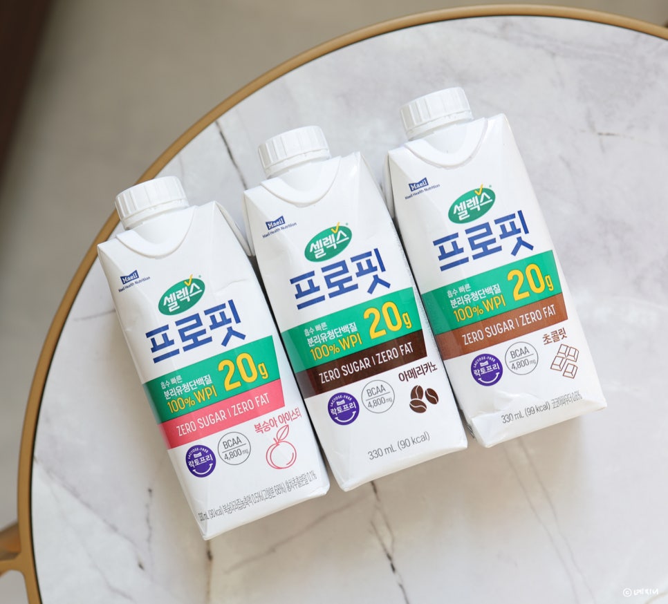 맛있는 프로틴음료 셀렉스 프로핏 5종 섭취 후기!