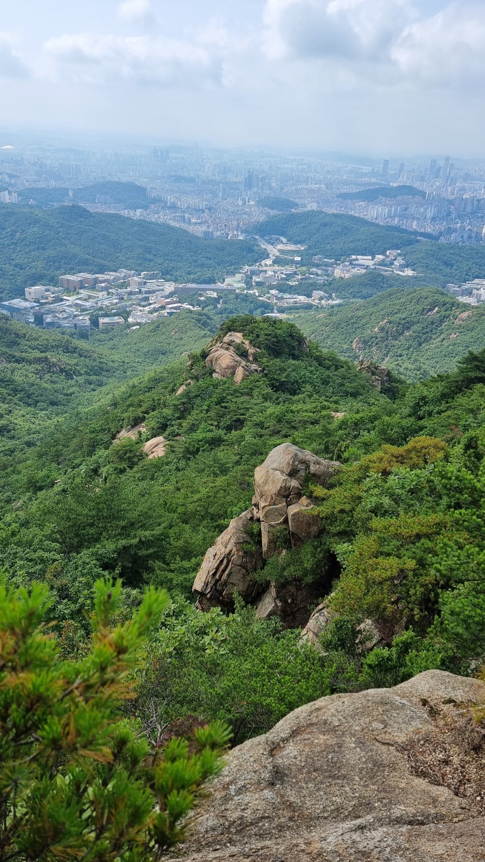 관악산 등산, 러브릿지 (팔봉능선 ~ 수영장능선 ~ 암반계곡) 산행