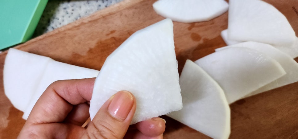 무우 석박지 만들기 국밥집 깍두기사이다 여름김치 설렁탕 깍두기 담그기