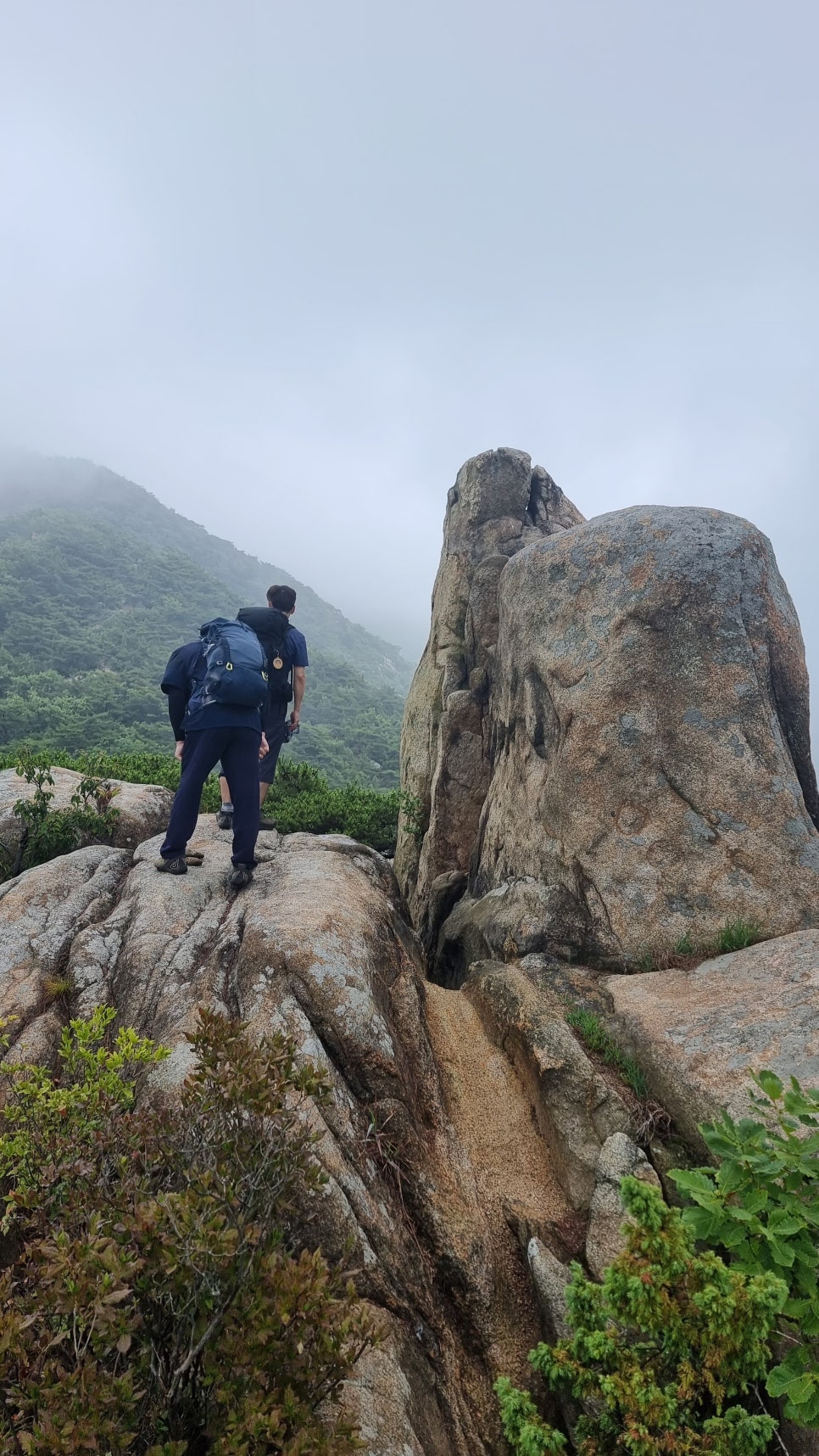 관악산 등산, 러브릿지 (팔봉능선 ~ 수영장능선 ~ 암반계곡) 산행