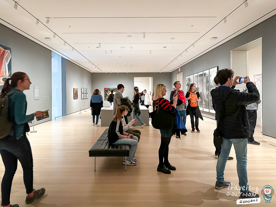 미국 뉴욕 여행 일정 추천 모마 현대미술관 할랄가이즈 록펠러센터