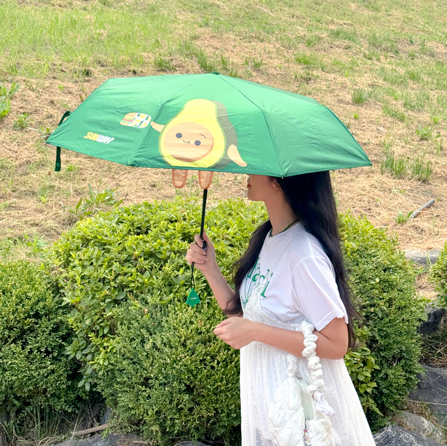 써브웨이 굿즈 추천, 써브웨이 카도 우산 굿즈 여름 한정판