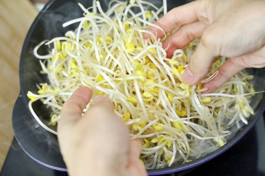 콩나물무침 레시피 간단한 밑반찬 만들기