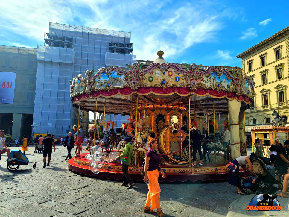 (이탈리아 피렌체 / 레푸블리카 광장, 게토) 피렌체 재개발 프로젝트! 리사나멘토의 상징 / 피렌체에서 가장 큰 매음굴이 있었던 곳