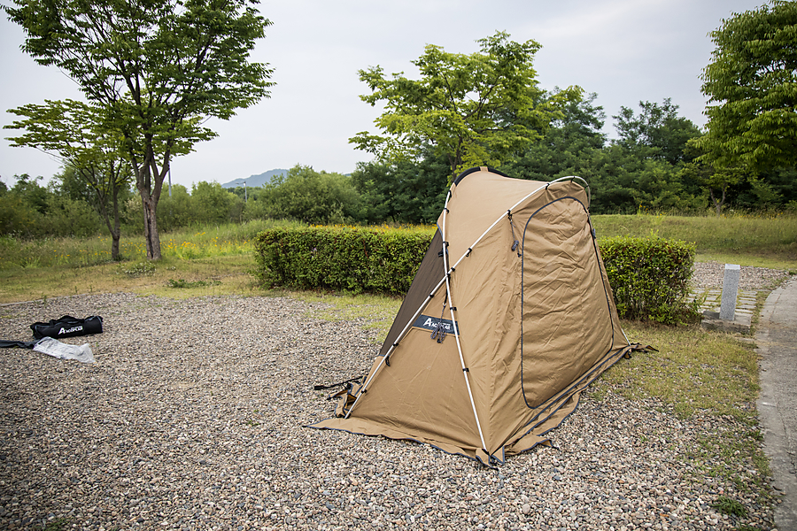 아코플라 티니큐브 S3 미니멀 캠핑쉘터 거실 텐트 사용후기