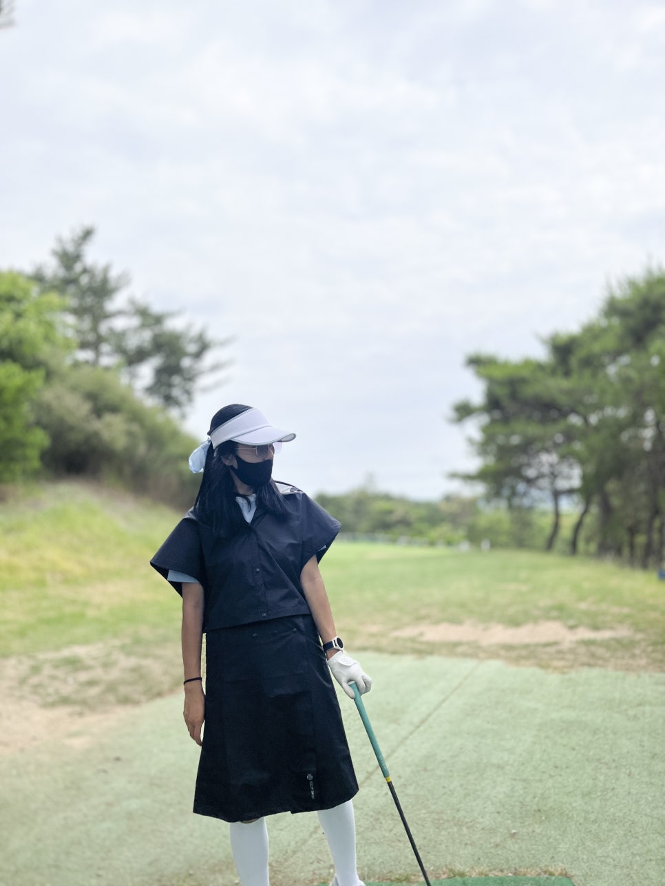 레인플렉스레인코트 여자 골프우비 비오는날 골프 라운딩 준비물 골프용품선물