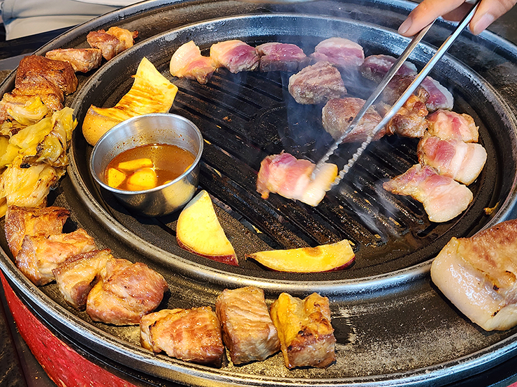 훈도 애월흑돼지 맛집  숙성흑돼지 전문점