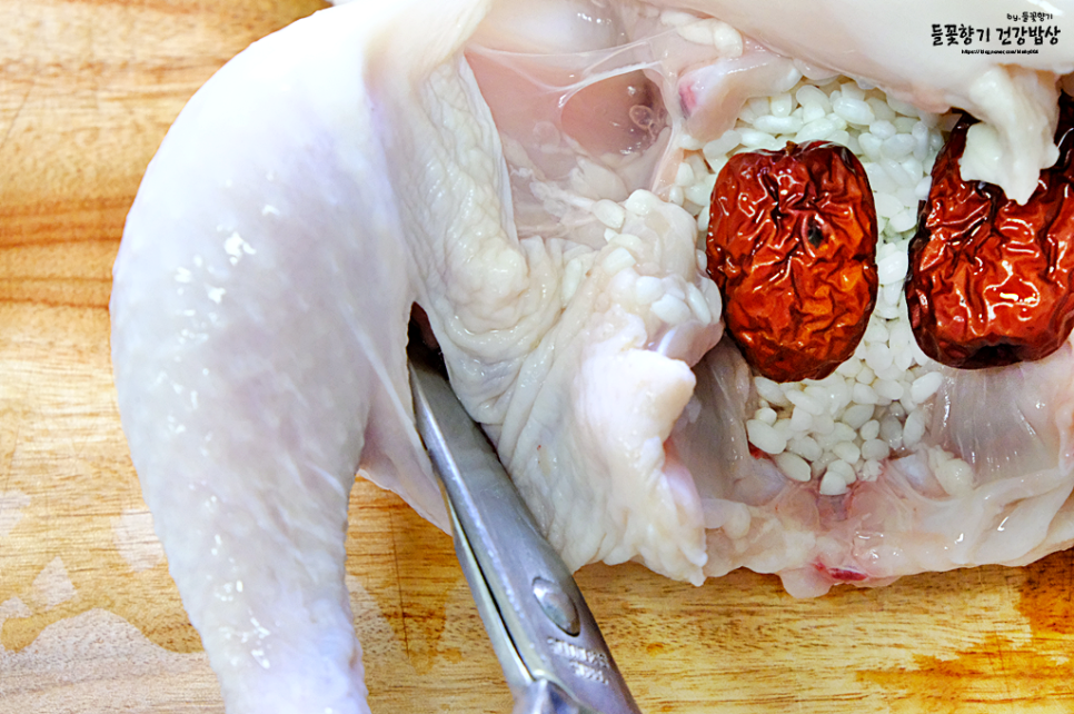 냄비 닭백숙 끓이는법 찹쌀 백숙 레시피