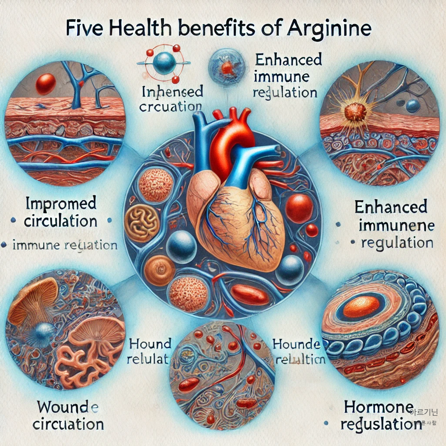 아르기닌 효능과 섭취 요령