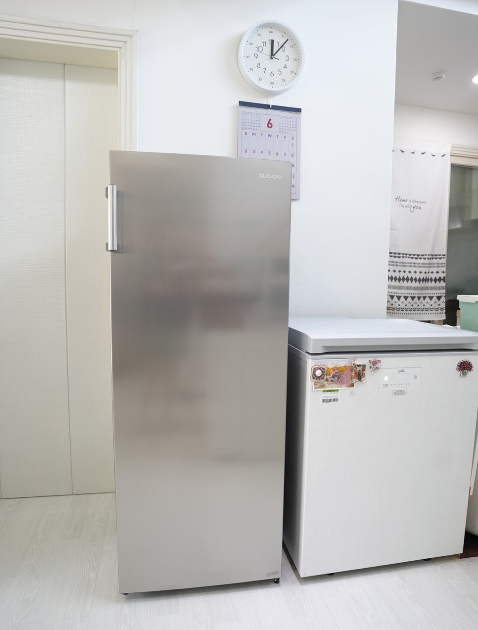 쾌속 냉동 모드 지원, 쿠쿠 155L 스탠드형 가정용 냉동고 추천