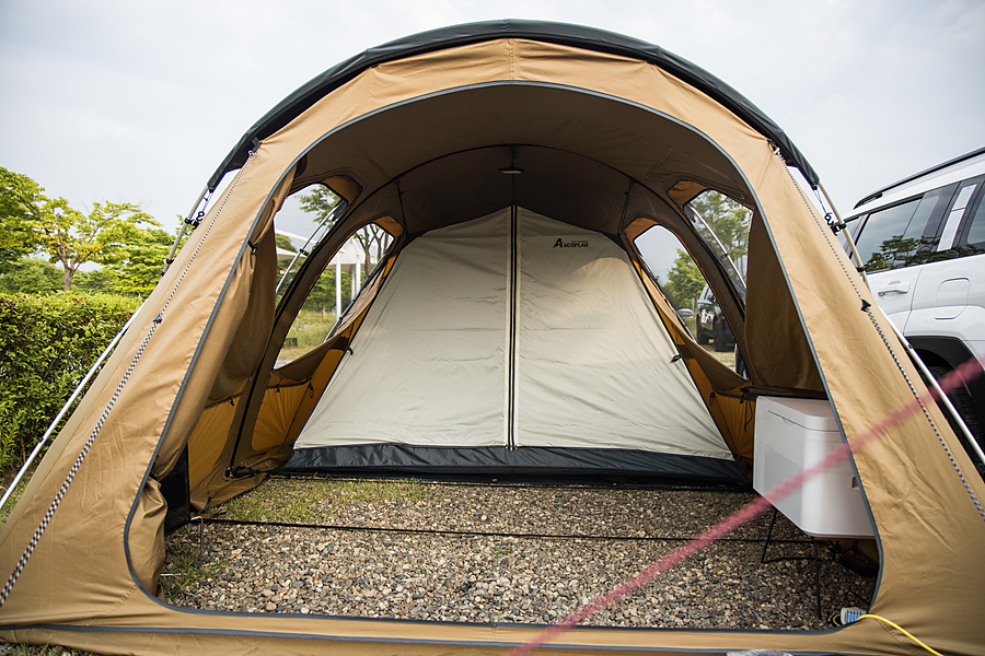 아코플라 티니큐브 S3 미니멀 캠핑쉘터 거실 텐트 사용후기