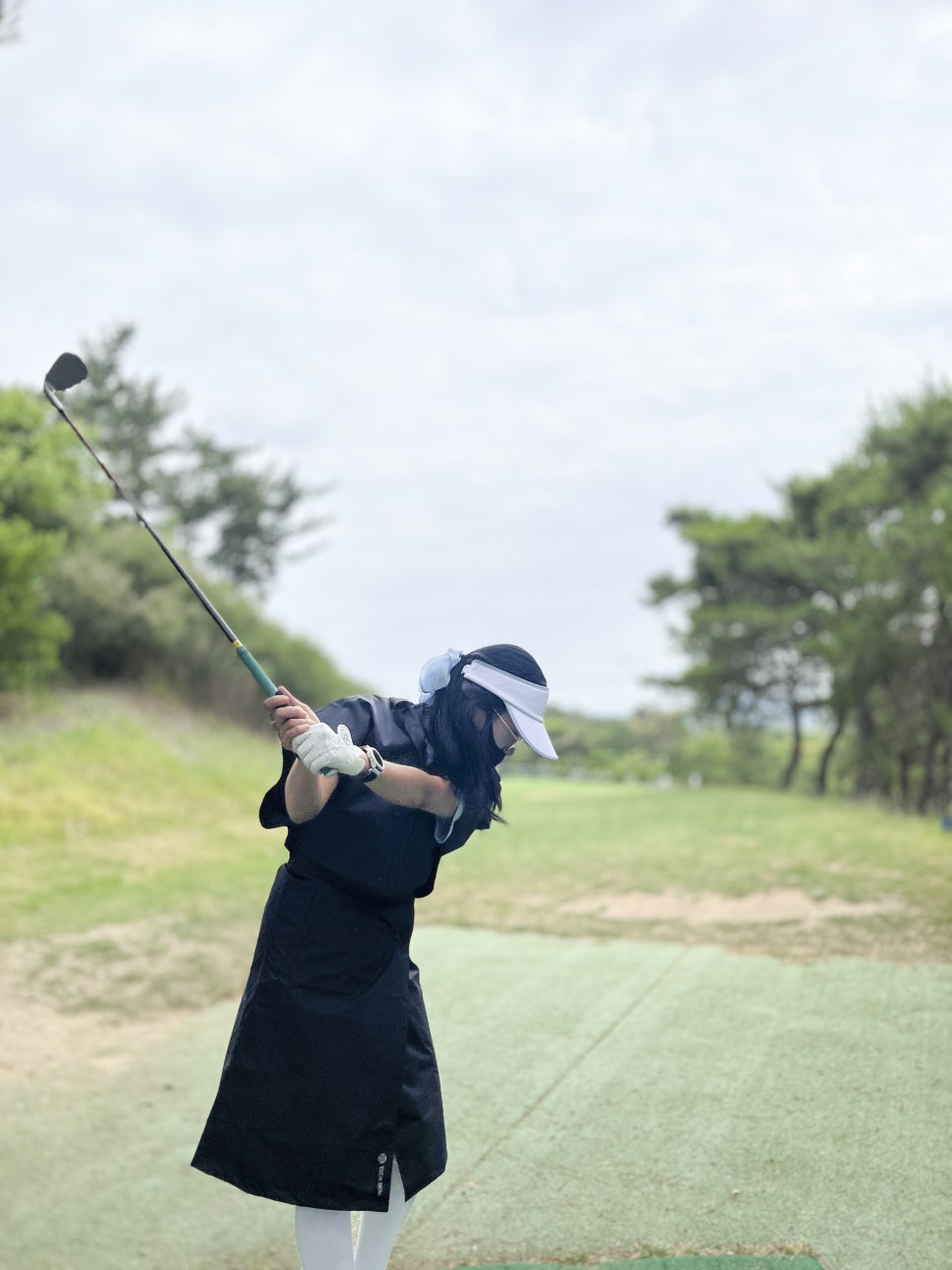 레인플렉스레인코트 여자 골프우비 비오는날 골프 라운딩 준비물 골프용품선물