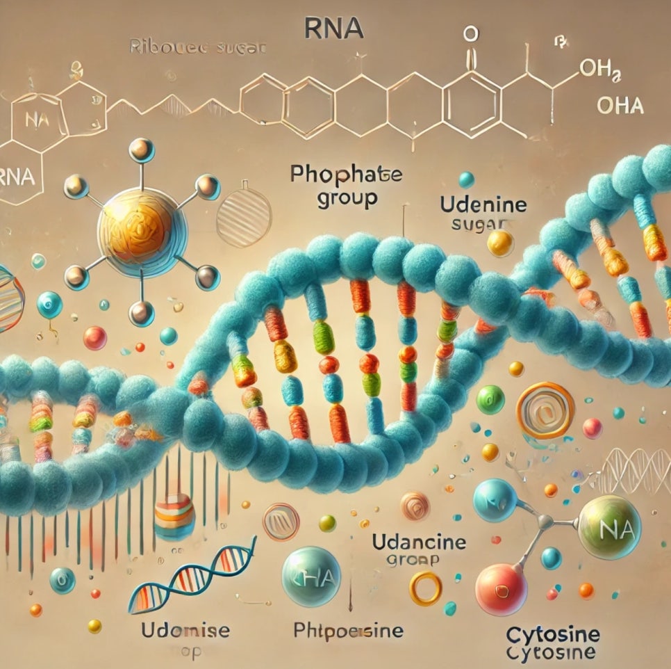 DNA RNA 정의 및 차이점