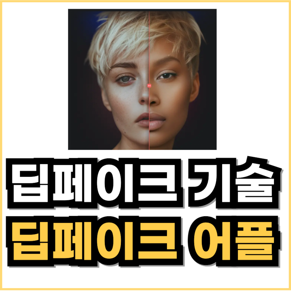 딥페이크 기술 뜻, 딥페이크 사이트 어플 추천