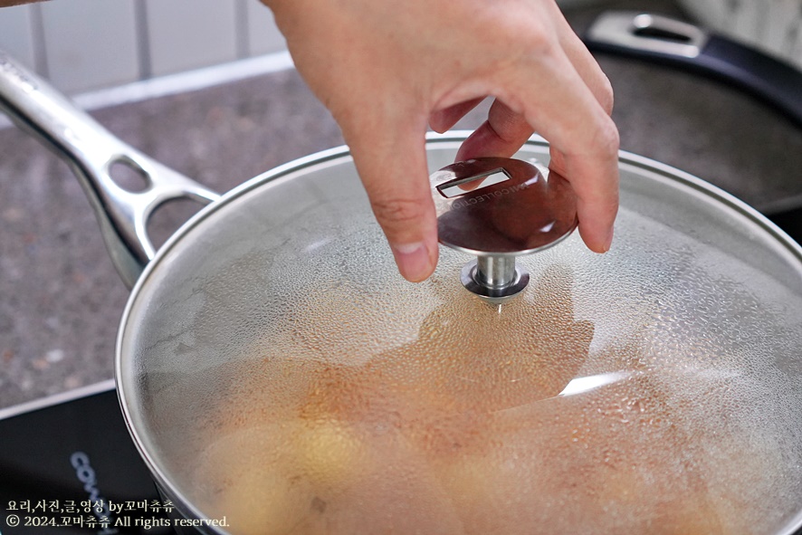 간장 알감자조림 만드는 법 레시피 꿀맛 간단한 밑반찬 종류