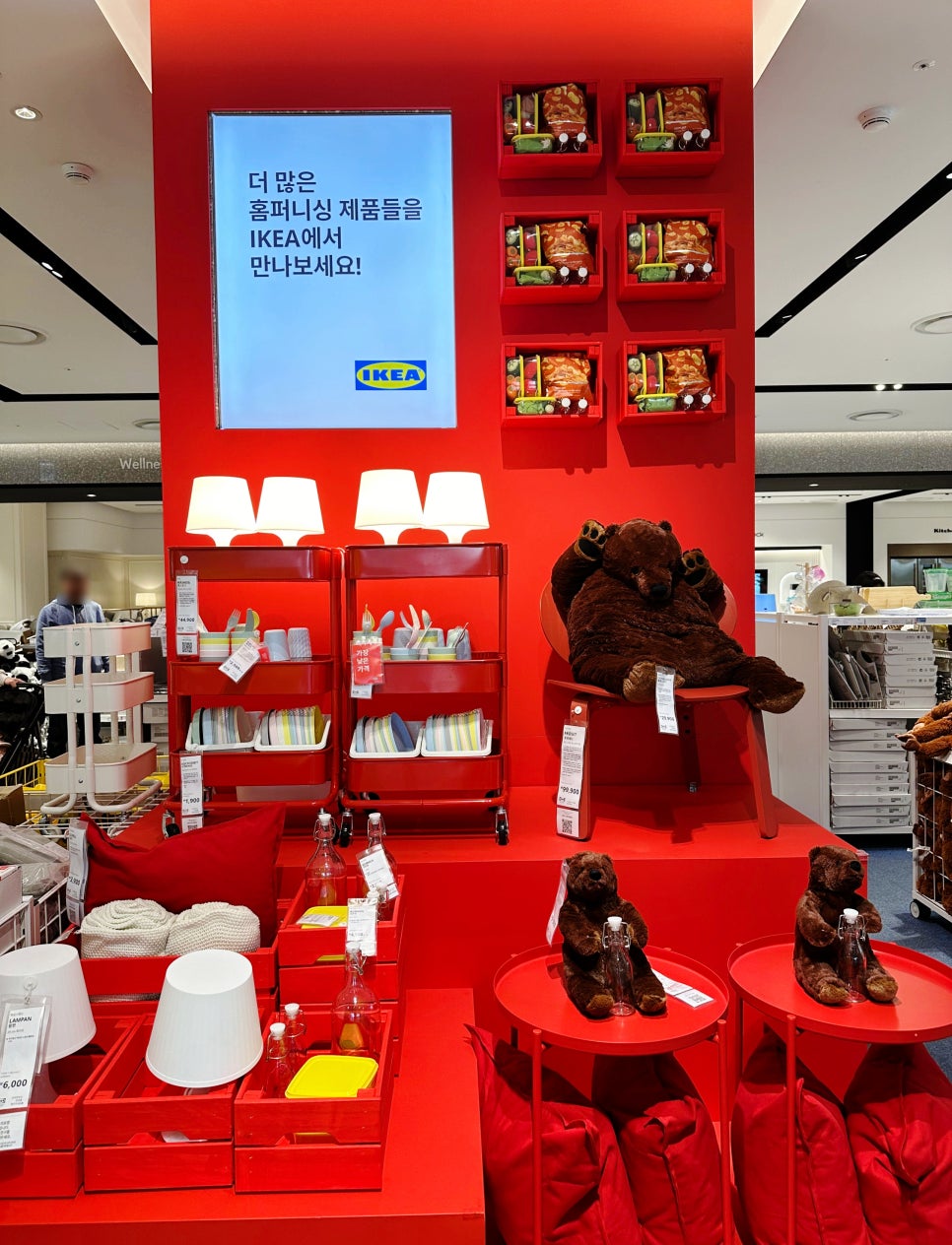 서울 더현대 이케아 추천템 용산 아이파크몰 IKEA 팝업 인형 득템