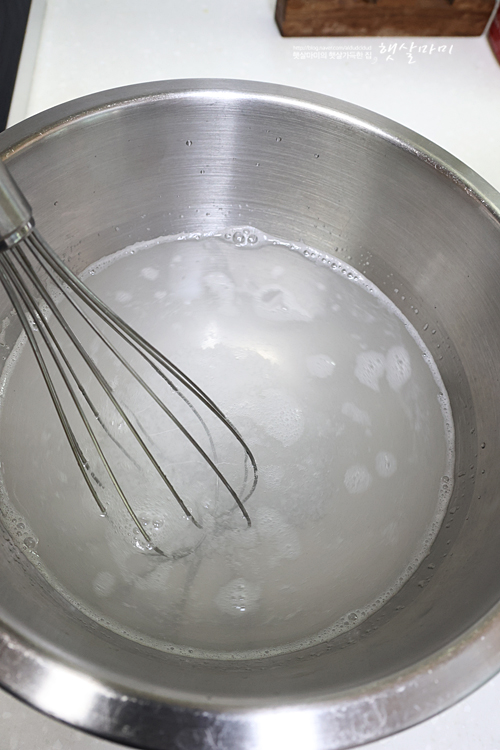 알배추 겉절이 만드는 법 배추김치 양념 만들기 찹쌀풀 레시피