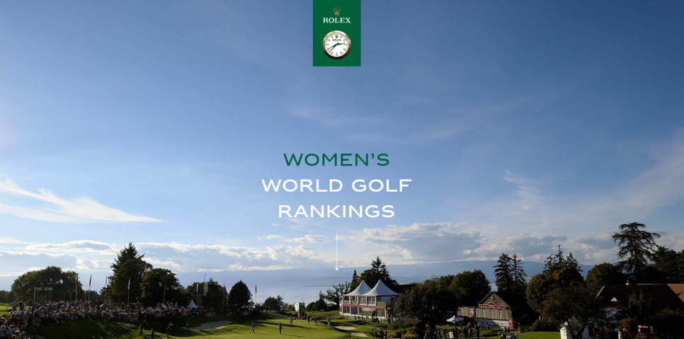 2024 7월 LPGA 여자골프 세계 랭킹 TOP 100