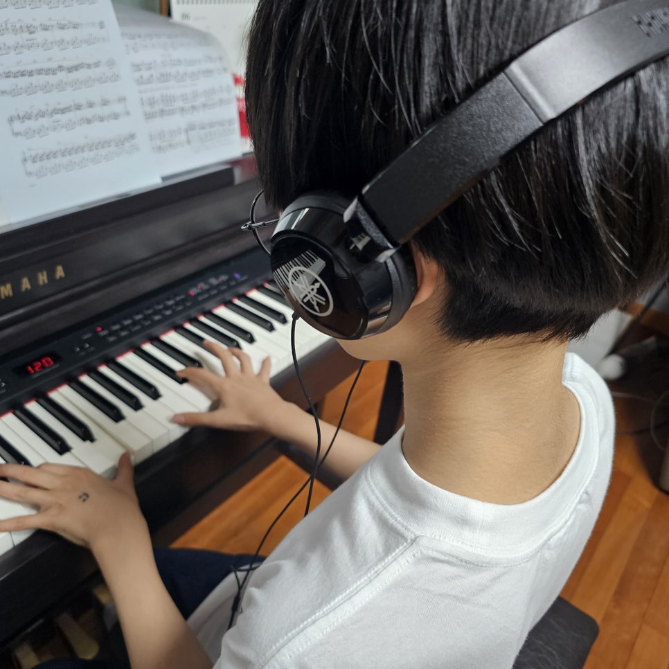 가성비 좋은 디지털 피아노 야마하 헤드폰 HPH-50B 내돈내산 후기