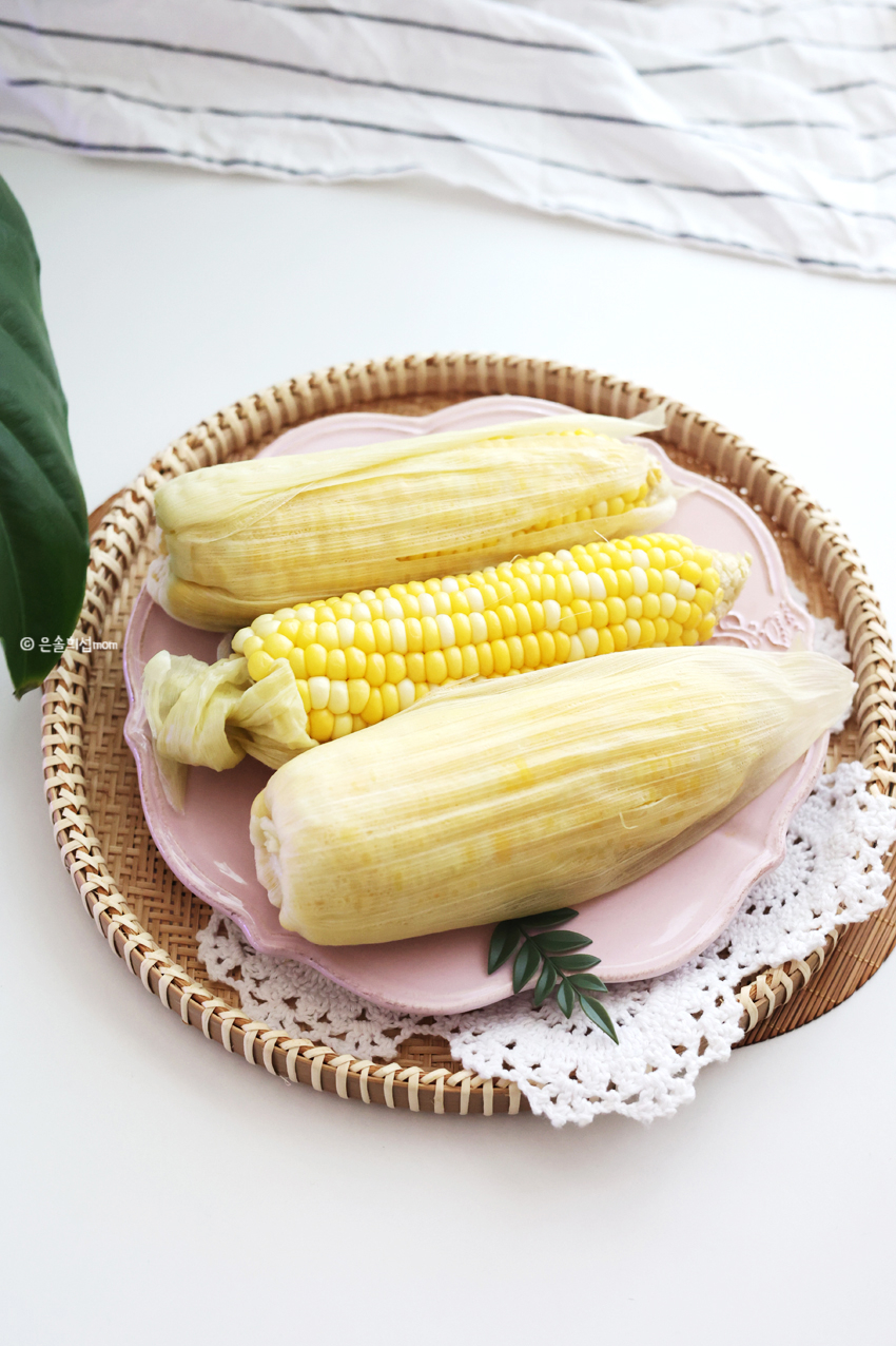 초당옥수수 찌는법 냄비 맛있게 찌는시간 초당옥수수 보관