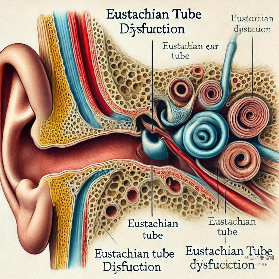 한쪽 귀 먹먹 귀에 물찬 느낌 귀에서 삐소리 이관기능장애 이관염 이관개방증