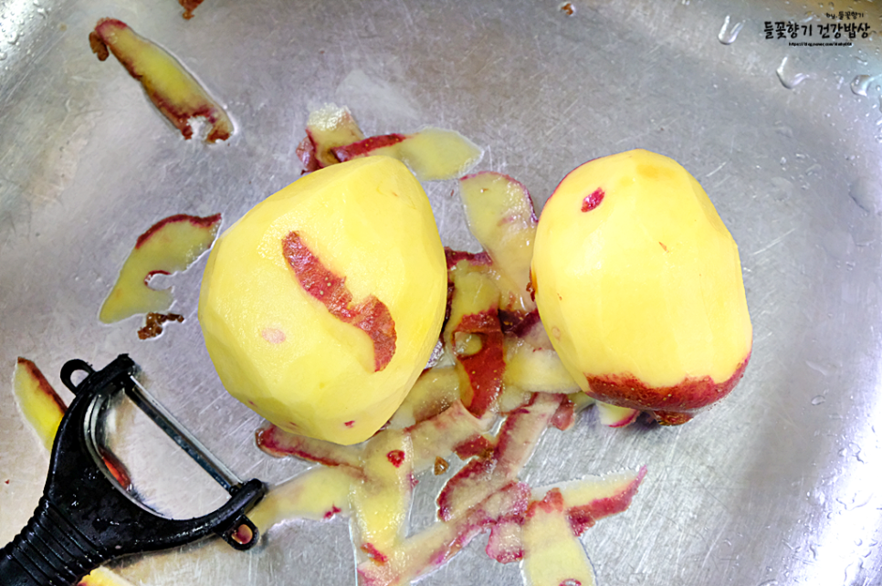 강판 감자전 만들기 레시피 겉바속쫀 감자요리