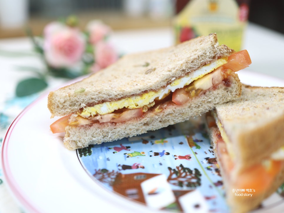 코스트코 딸기잼 추천 아이들 간단한 아침메뉴 식빵 샌드위치 만드는법